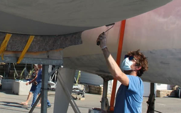Billede af Find og påfør den rigtige antifouling